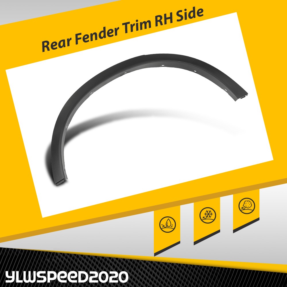 Fits BMW X4 X3 2011-2017 BM1791107 Fender Trim Molding Rear Passenger Right Side