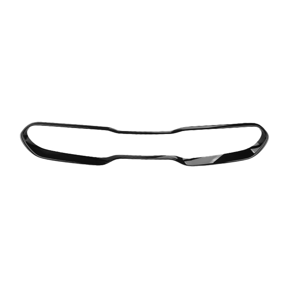 Black ABS radiator grille front grill trims protection frame for Kia Stinger CK
