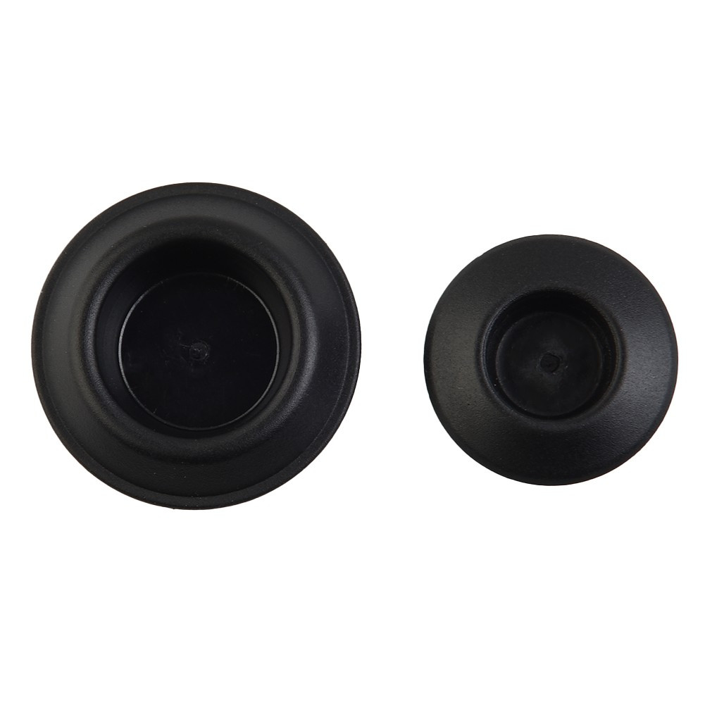 Flush Sheet Metal Hole Plugs 60 Piece Black Plastic Assortment for Car Vehicle