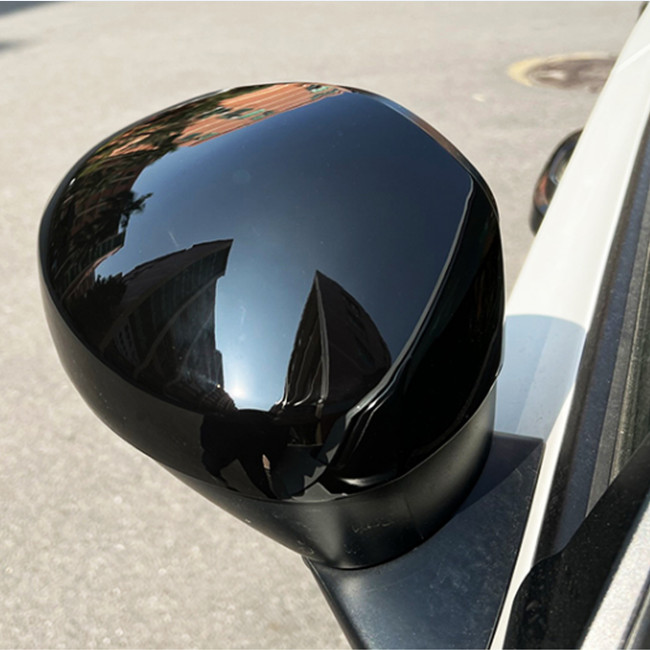 Bright Black Car Rearview Mirror Cover Trim For NISSAN PATHFINDER 2022-2025