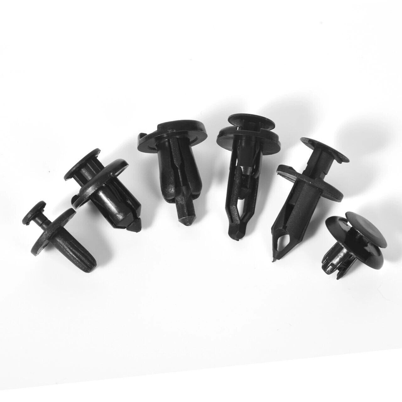 120PCS Bumper Retainer Clips Car Plastic Rivets Fasteners Push Retainer Kit US