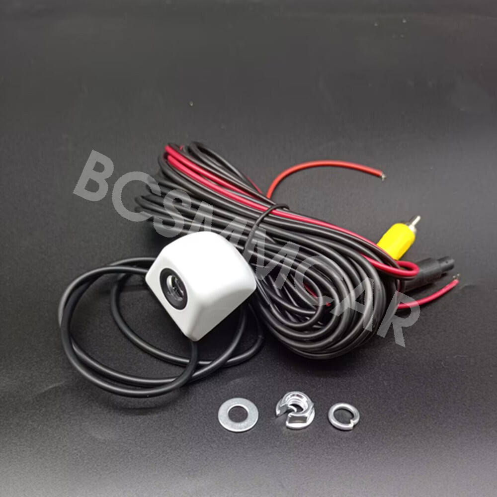 170° NTSC Car Rear View Camera White HD Night Vision Backup Camera waterproof