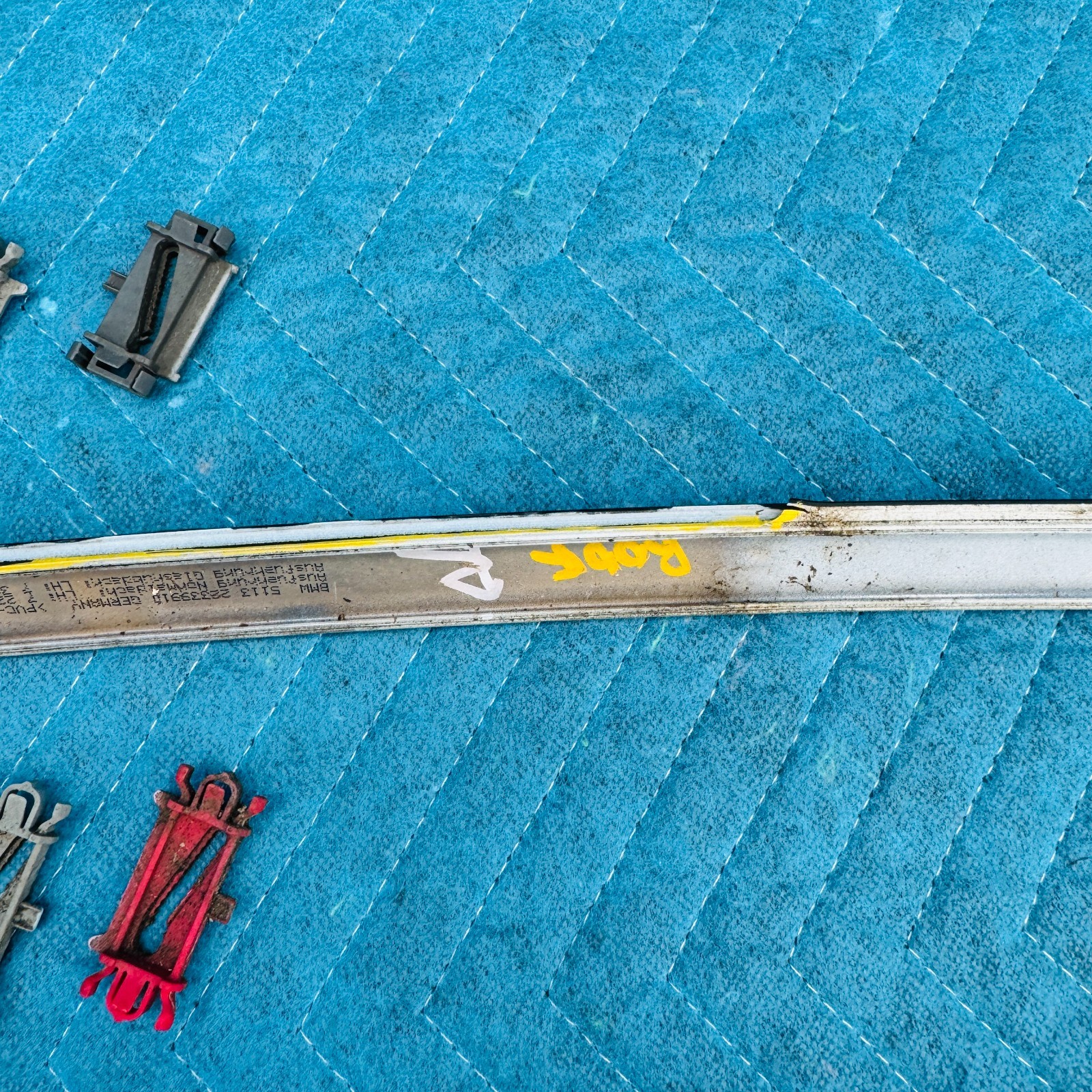 2012–2017 BMW 650i Roof Molding Trim Set Left & Right OEM 722735305 / 722735405