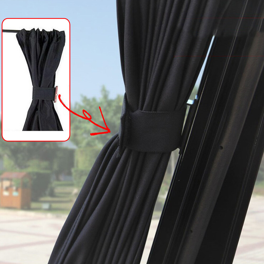 2x Car Sun Shade Curtain Side Window Foldable UV Protection Cover Accessories