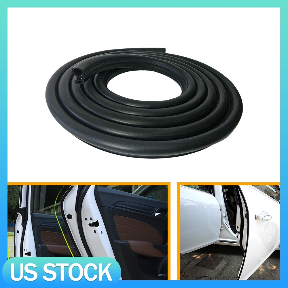 9.8FT Car Auto Rubber Seal Weather Strip Door Window Lock Trunk Hood Edge Trim