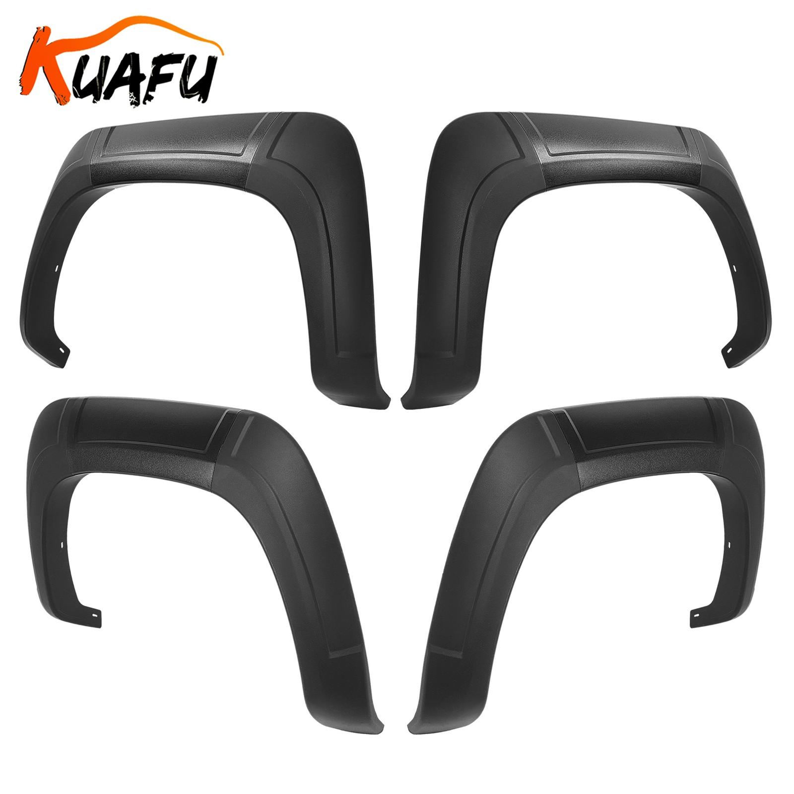Fender Flares For Chevy Colorado GMC Canyon 2004-2012 Textured Snap-On