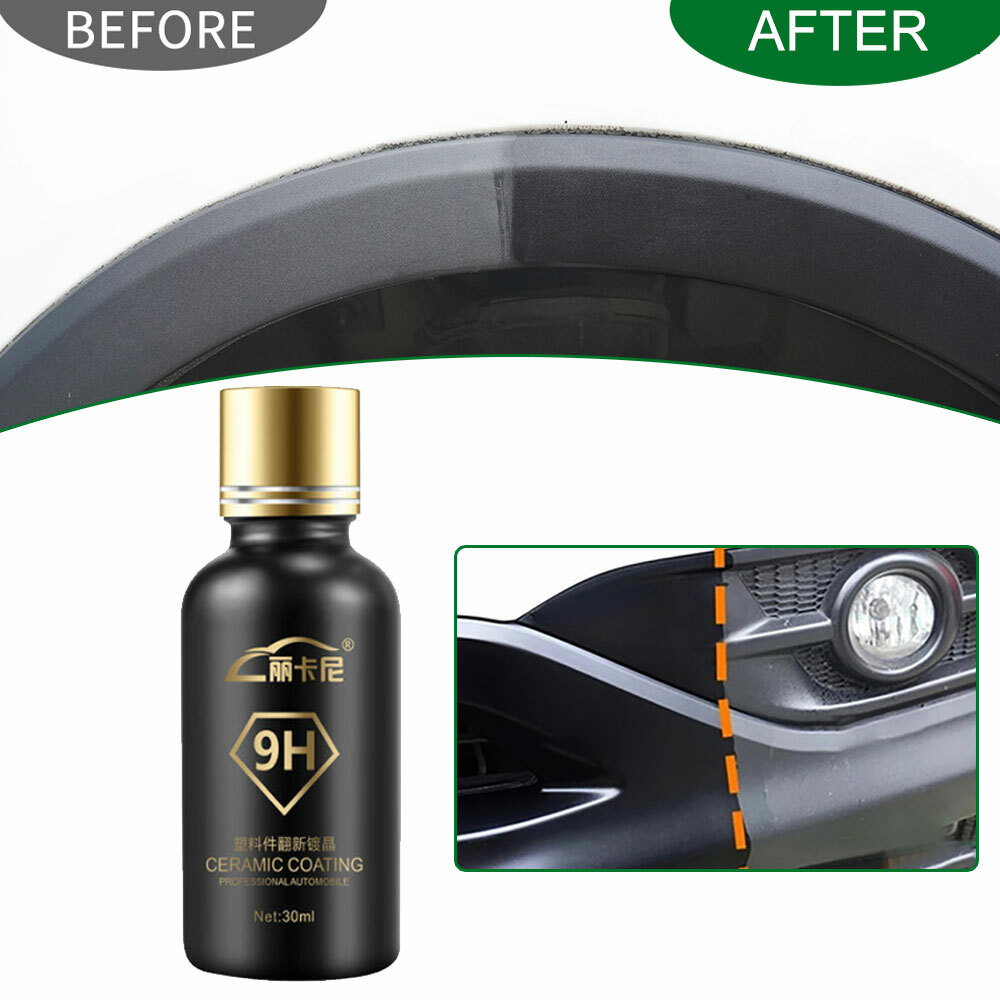 30ML Nano Plated Car Plastic Rubber Refreshing Liquid Anti Aging Care Agent
