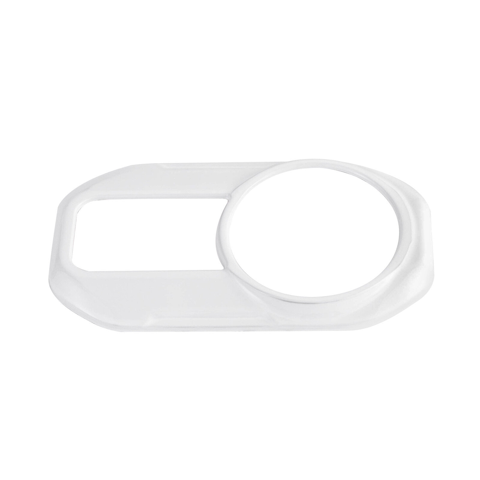 White Headlight Lamp Switch Button Cover Trim For Jeep Wrangler JL JT 2018~2021