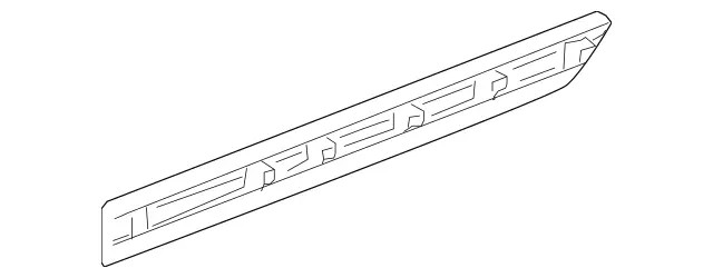 Genuine Mercedes-Benz Side Molding 164-690-54-62-9999