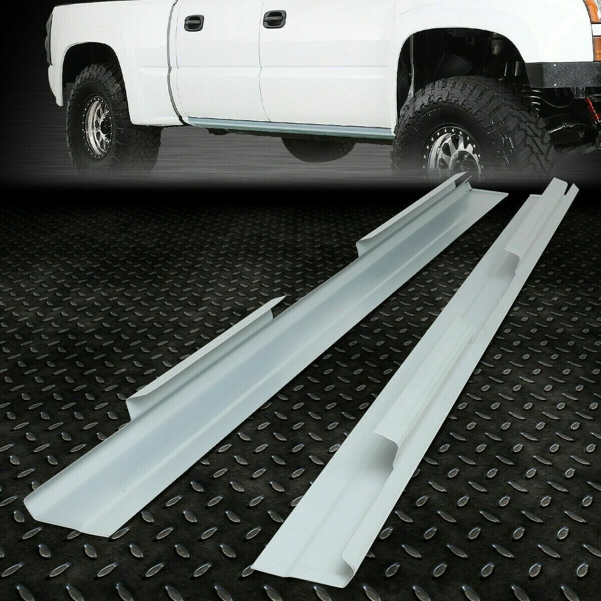 HECASA For 1999-2007 Chevy Avalanche Silverado GMC Sierra Crew Cab Rocker Panels
