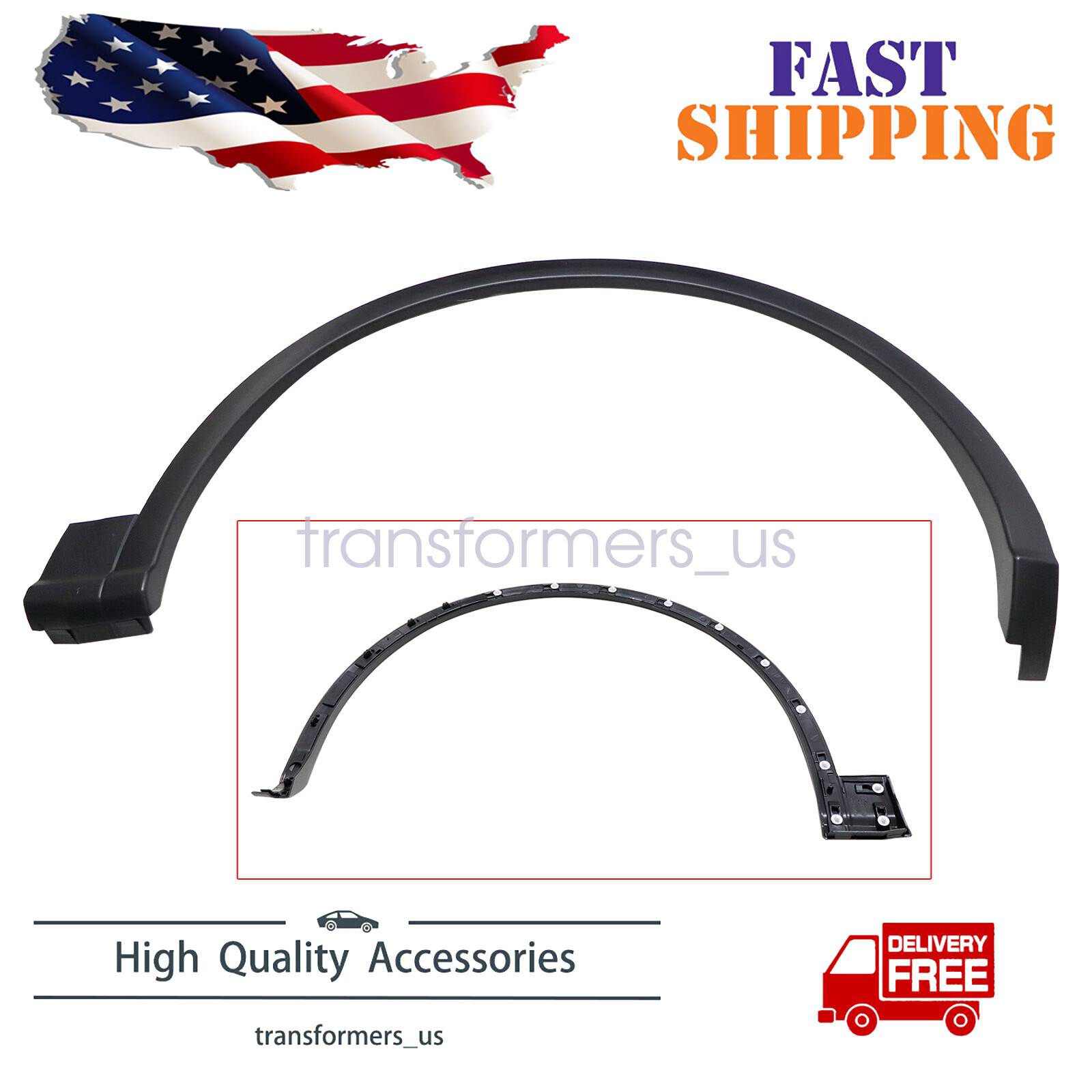 For Audi Q5 S-line SQ5 2018-2020 New Front Fender Flare Trim Right Left Side US