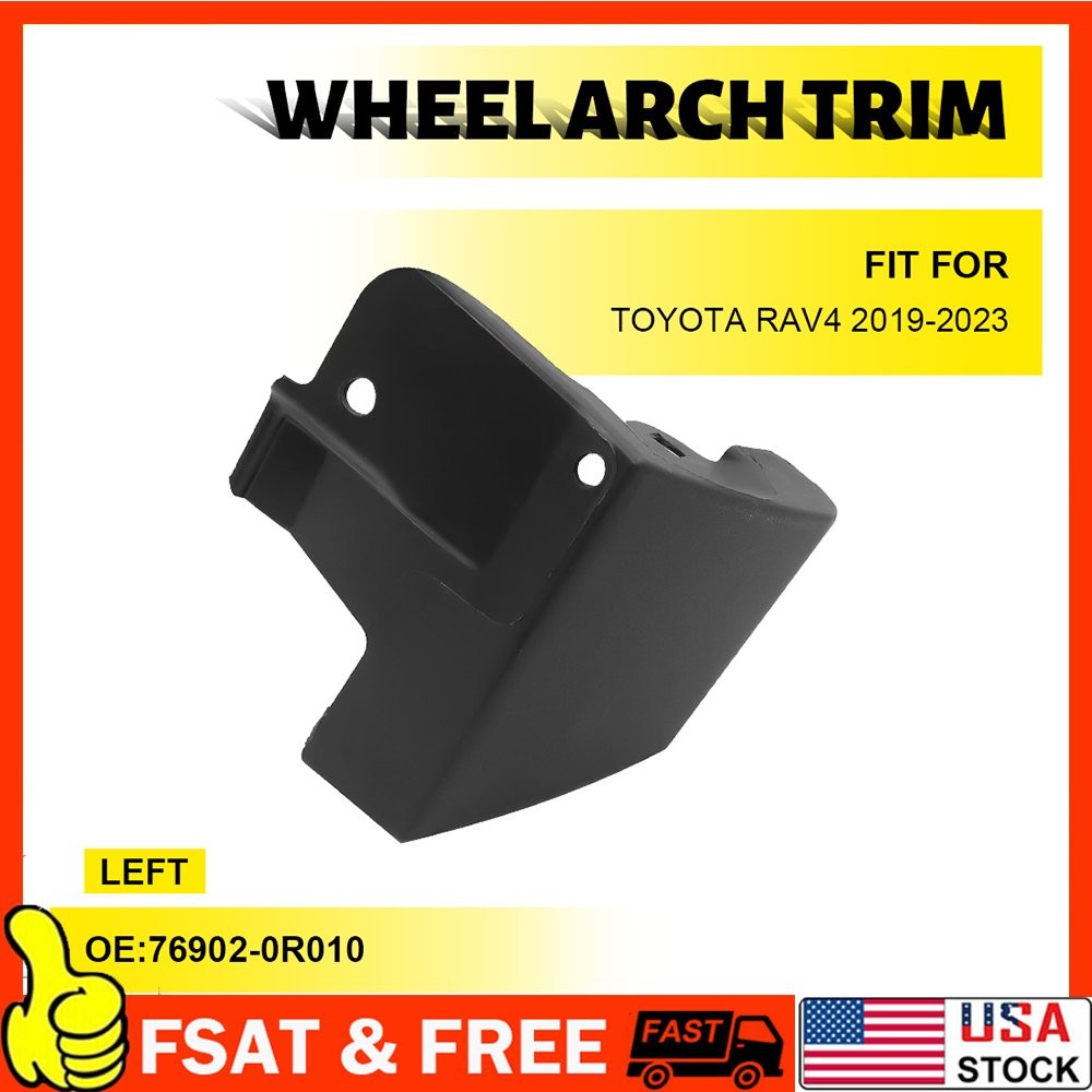 769020R010 For Rav4 2019 2020 2021-2023 Front Left Side Lower Wheel Arch Trim A