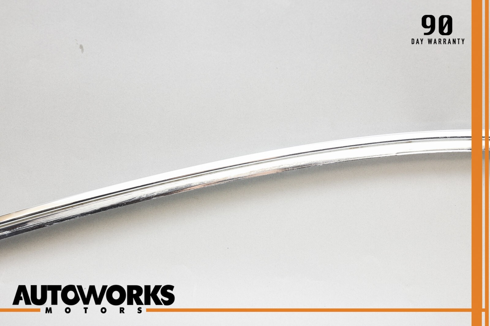 04-08 Maserati Quattroporte M139 Rear Left Door Glass Cover Trim Molding OEM