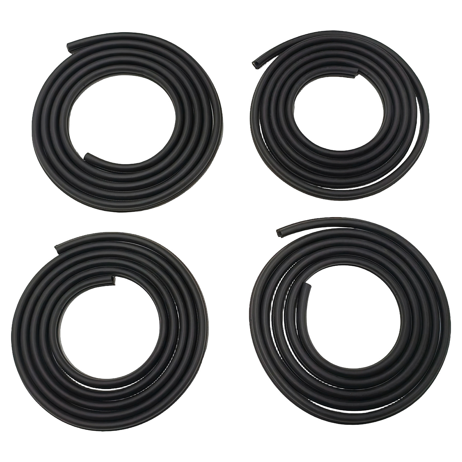 4pcs Left Right Front Rear Door Weatherstrip Seal For 96-02 Toyota 4Runner