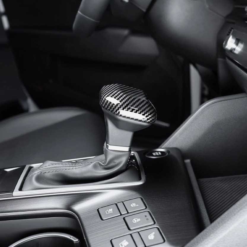 Carbon fiber Car Gear Shift Knob Cover 1pcs For Kia Sportage 2026