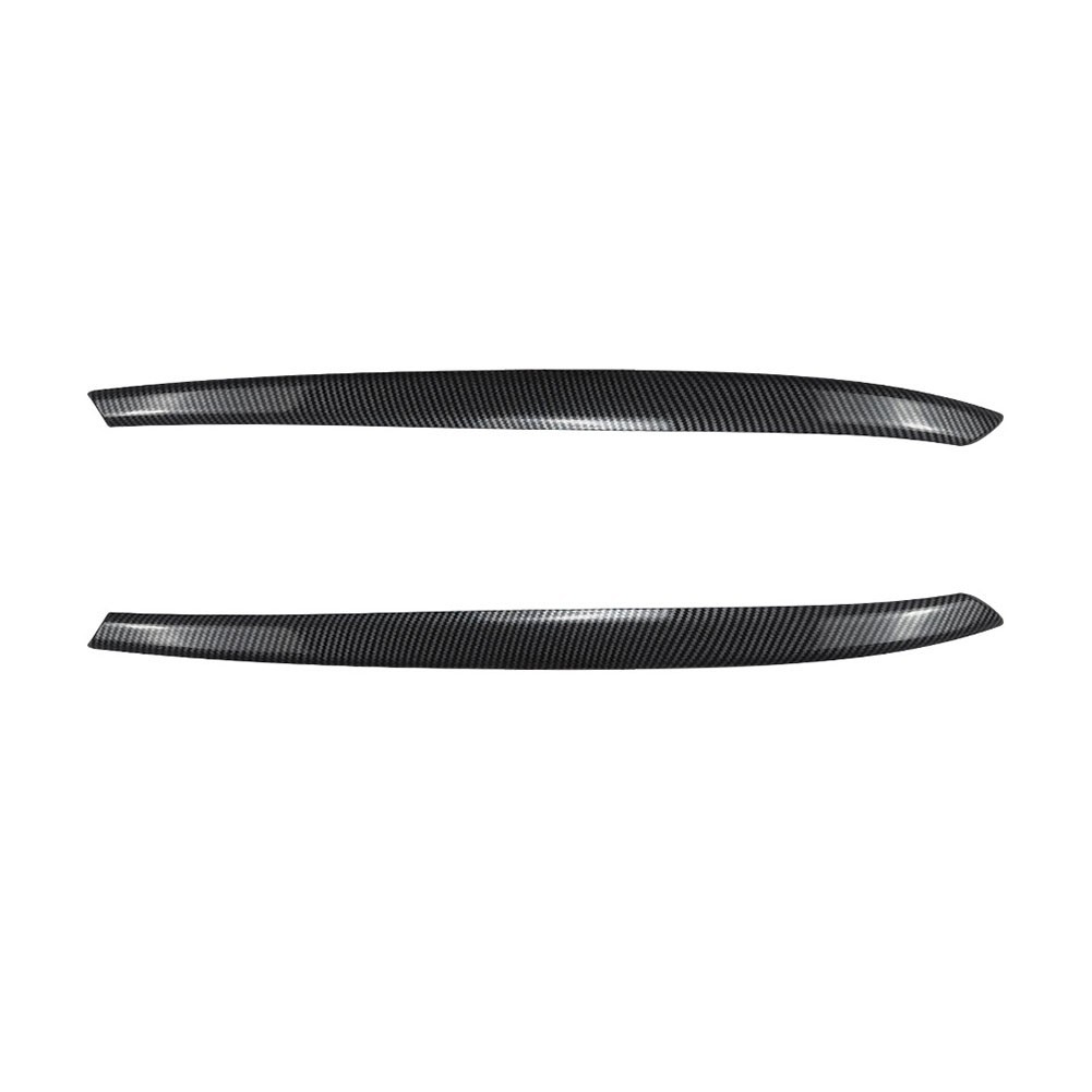 For Skoda Superb B8.5 2019 to 2022 Headlight Eyebrows ABS Trim Cover Set