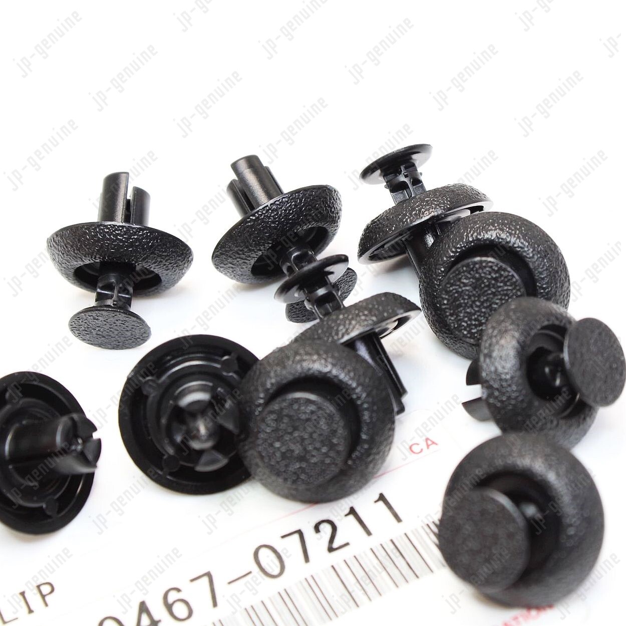 OEM Genuine TOYOTA LEXUS 90467-07211 Grille Bumper Push Retainer Clips Set of 10