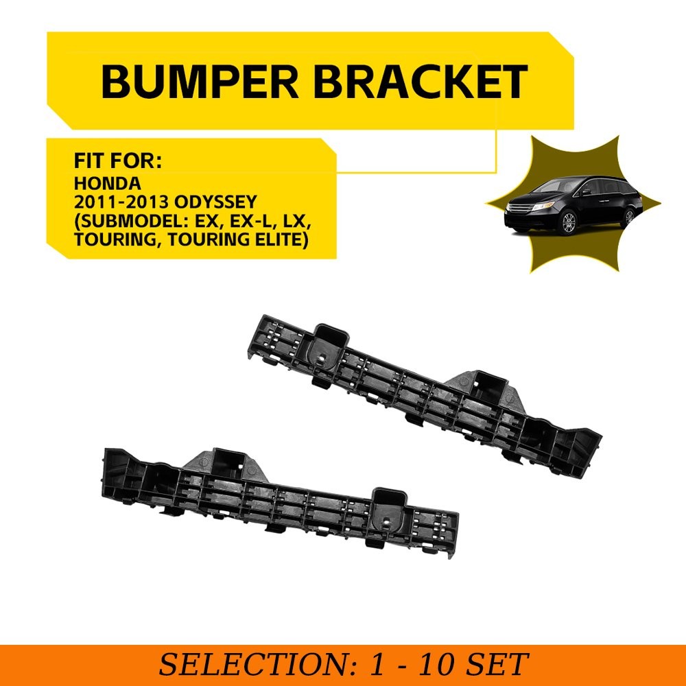 2-20PCS For 2011-2013 Honda Odyssey Front Bumper Bracket Frame Mount Left Right
