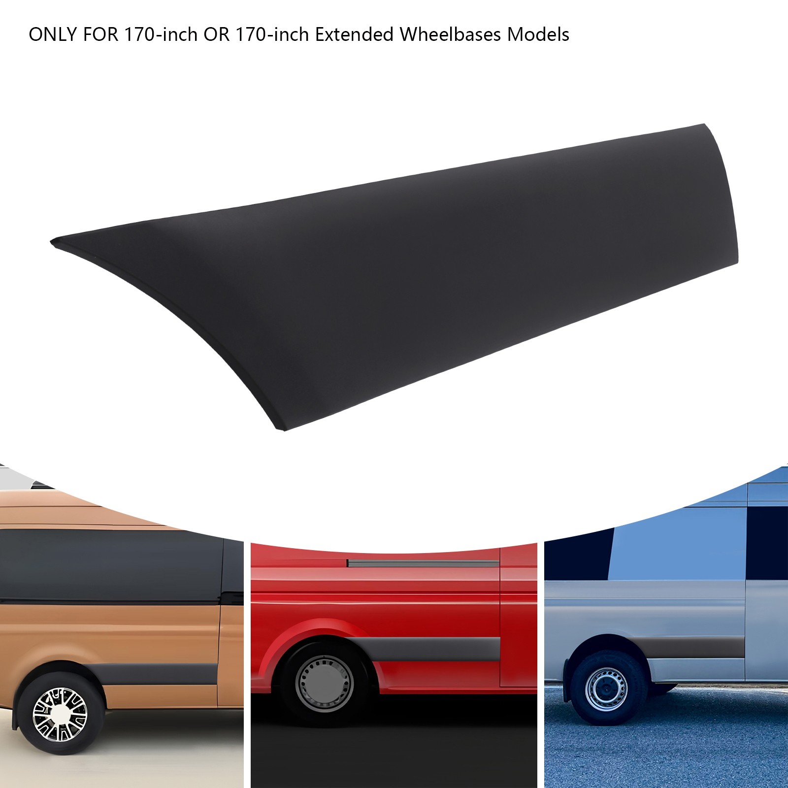 Right Rear Trim Molding Cover for 2019-2024 Mercedes Sprinter W907 170″ Models