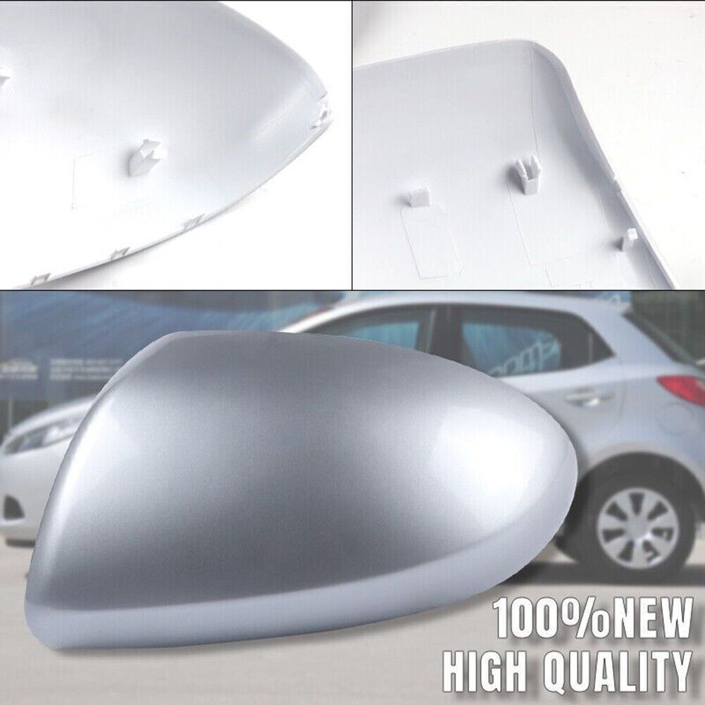 Driver Left Side Rear View Mirror Cover Cap No Signal Light For Mazda 3 2009-13