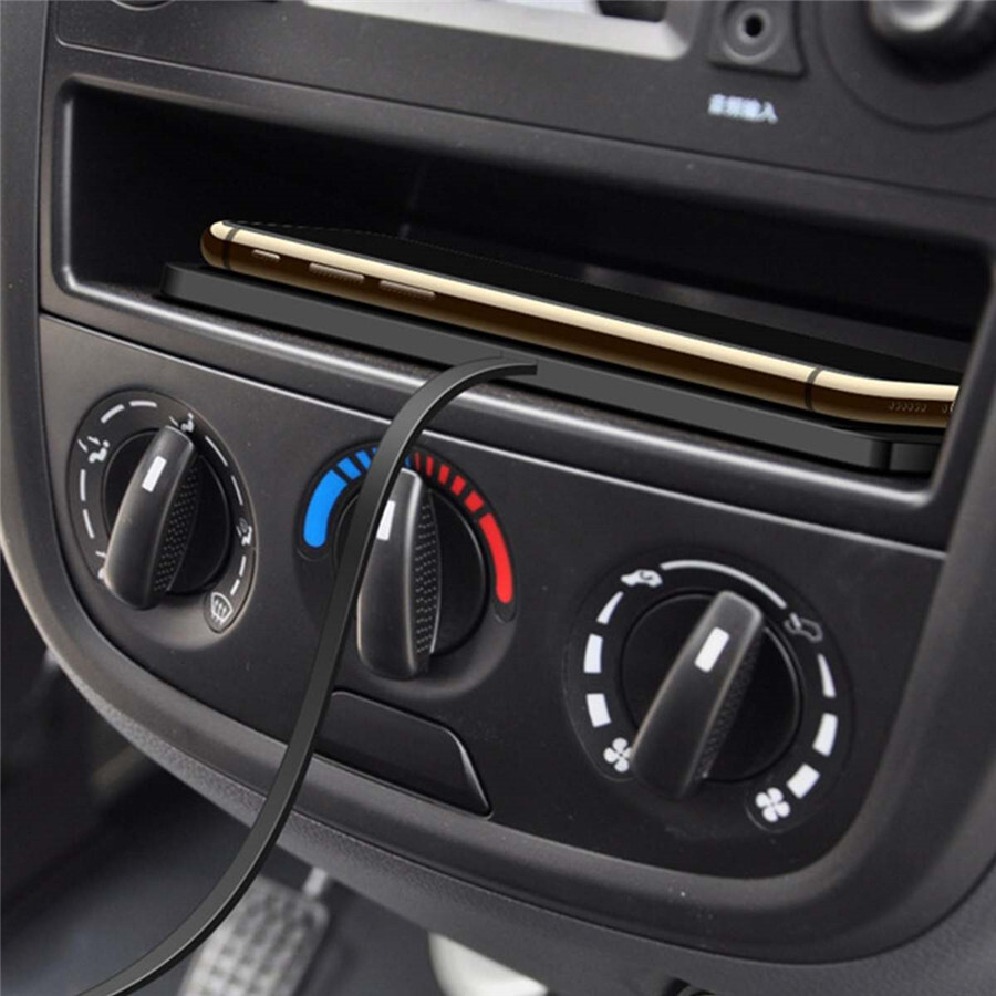 Car Fast Charger Pad For Apple iPhone Samsung Auto Dashboard Holder Accessories