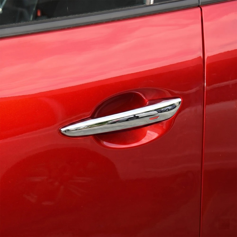 Chrome Car Door Side Handles Cover Trim Garnish Fits Mazda CX-5 2026