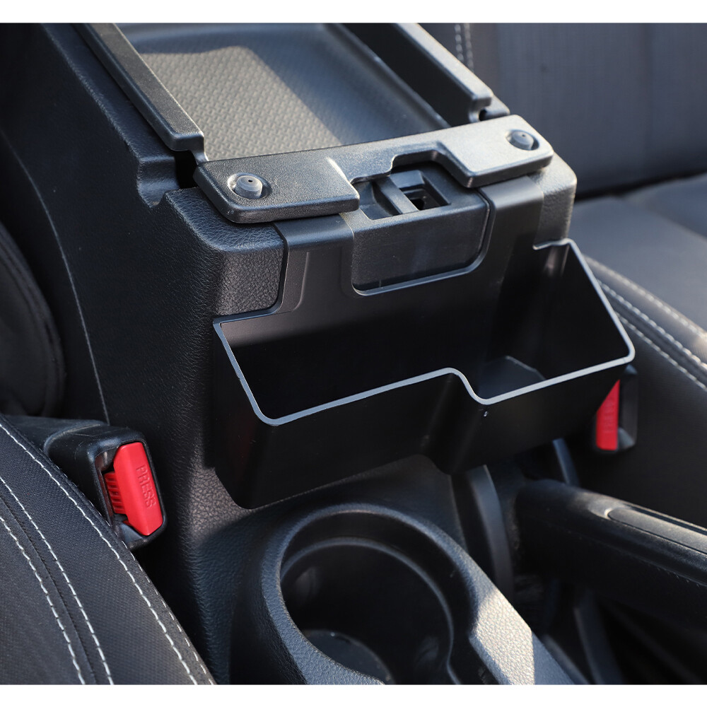 Front Center Armrest Storage Box Accessories For Jeep Wrangler JK 2011-18 Black