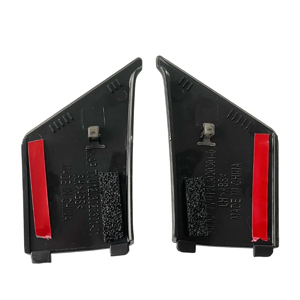 2Pcs Front Car Door Window Frame Moulding Trim For Toyota Yaris LE 2012-2014