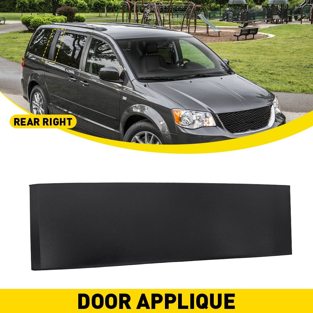 Rear Right Sliding Door Molding for 08-20 Grand Caravan Town and Country 47876