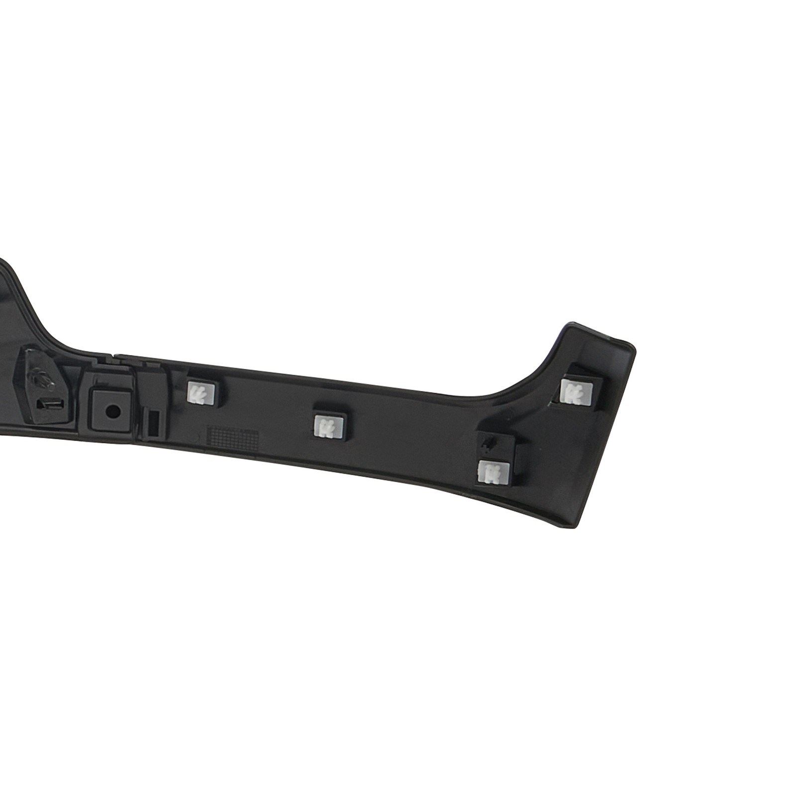 For 2019-2024 Ram 2500 3500 Front Lower & Upper Grille Molding Trim Gloss Black
