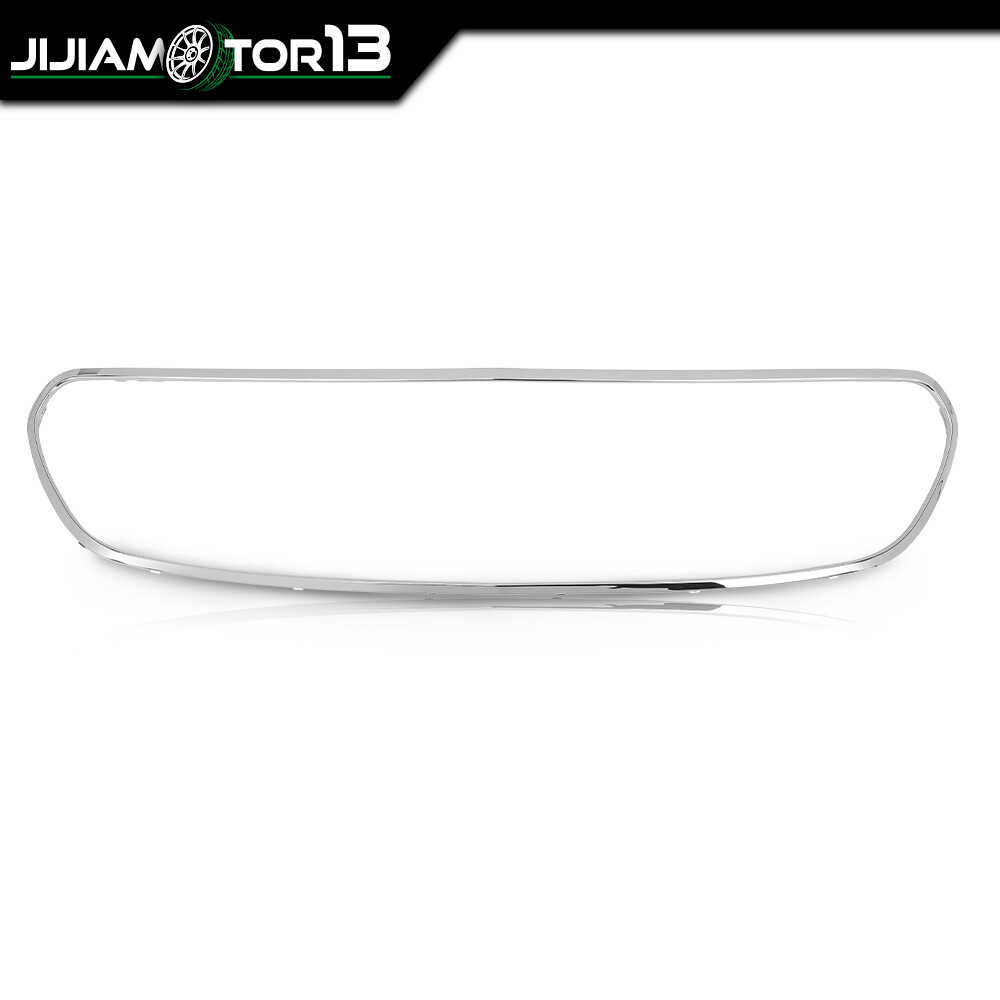 Front Grille Trim MB1202106 Fit For 17-20 Mercedes Benz E350 Chrome Grille Trim