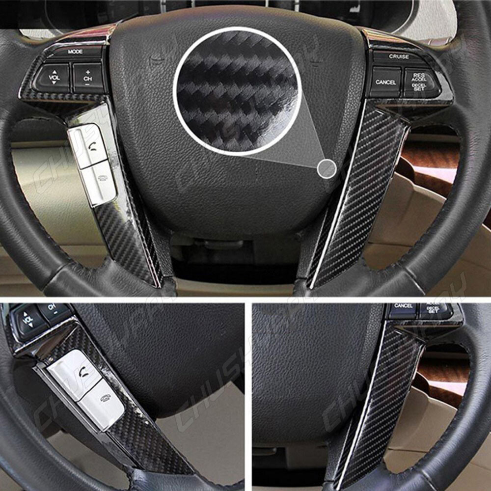 5D Premium Super Gloss Black Carbon Fiber Vinyl Wrap Bubble Free Air Release