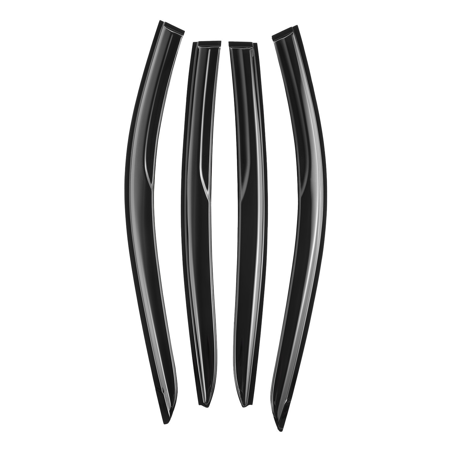 Window Visors Rain Guards Deflectors For 2019-2024 Nissan Altima JDM Mugen Style
