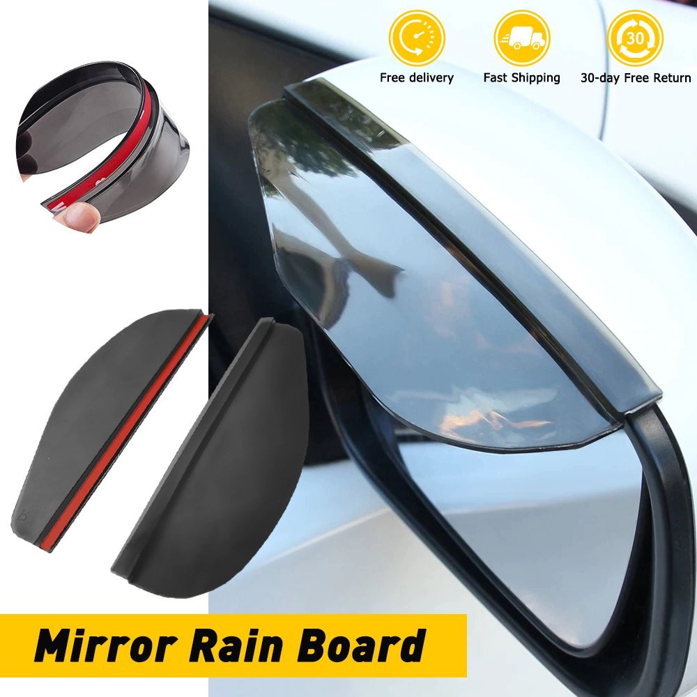 Universa Car Rear View Side Mirror Rain Board Eyebrow Guard Sun Visor Waterproof
