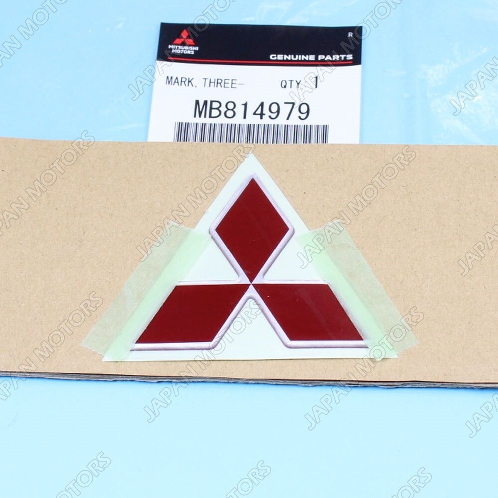 New 💯OEM Mitsubishi Three Diamond Mark Emblem 1991-1999 3000GT Eclipse MB814979