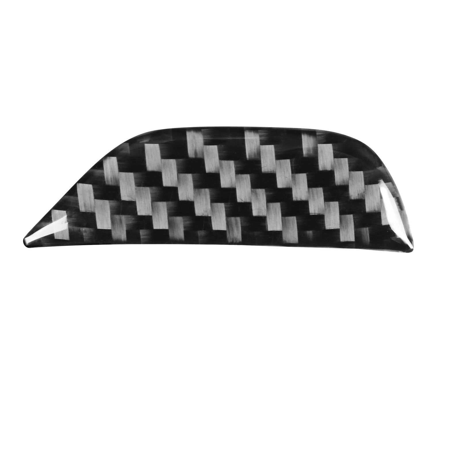 For Dodge Challenger Carbon Fiber Central Armrest Storage Button Cover Trim