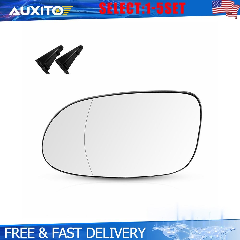 Fit 08 Mercedes-Benz CLK63 AMG Black Series Heated Driver Side Mirror Glass 1-5X