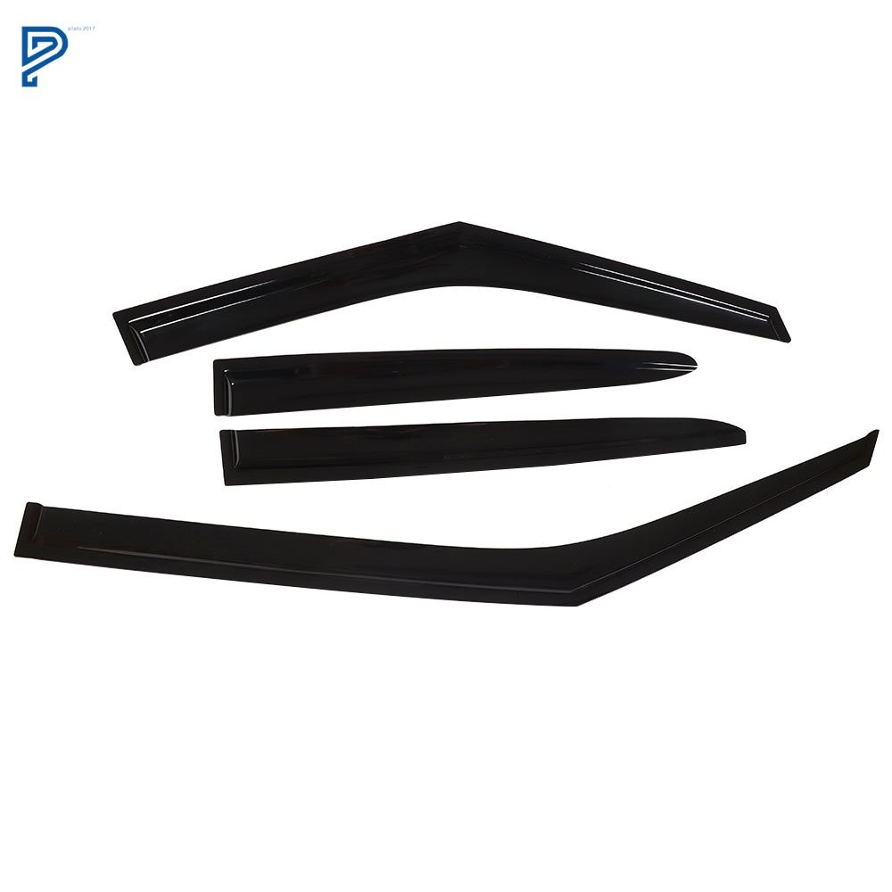 Smoke Side Window Vent Visors Rain Guards For 2011-2017 Hyundai Veloster