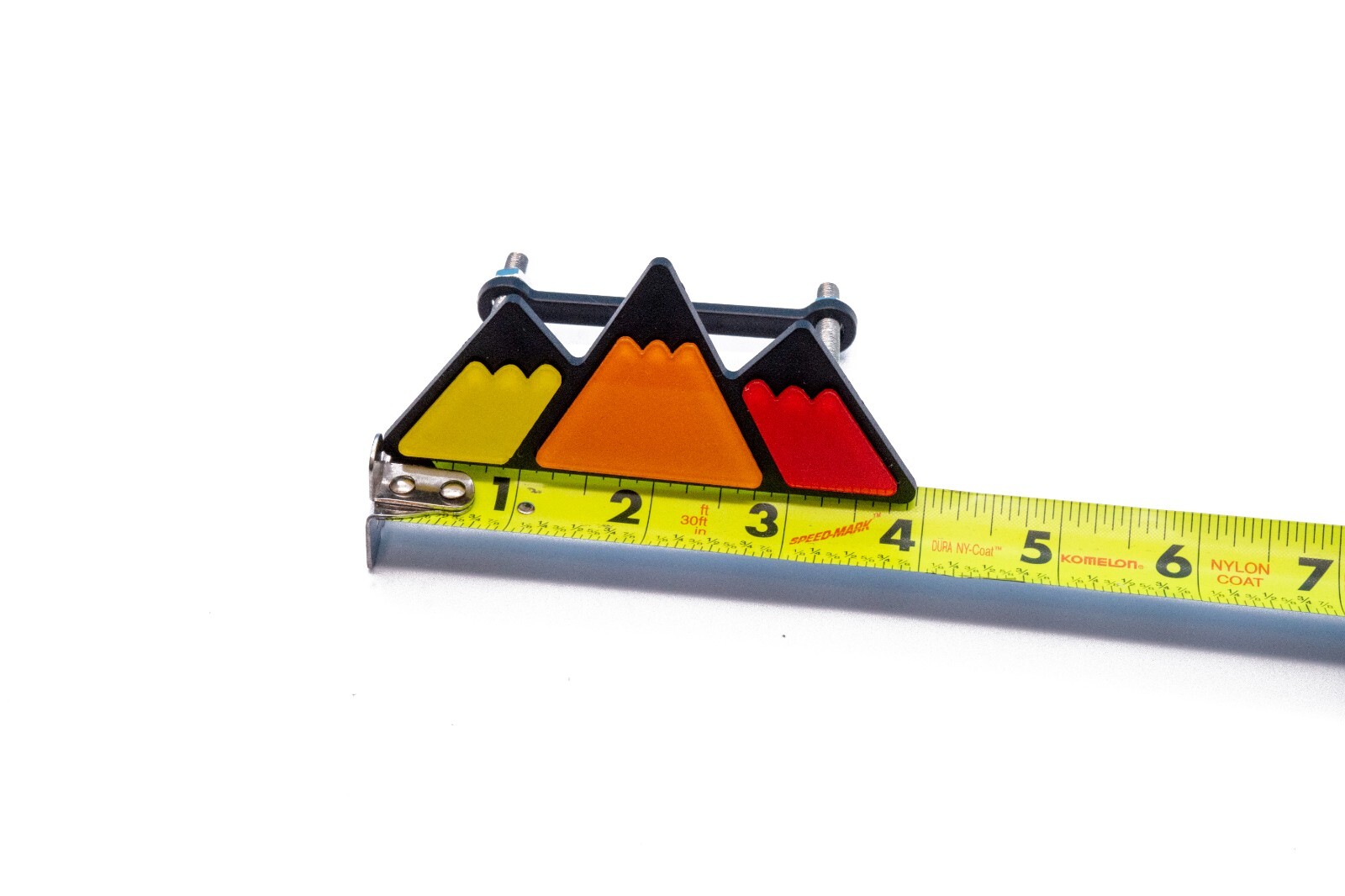 Toyota TRD Racing Sport Tri-color Logo Grille Badge Nameplate Emblem Decorate