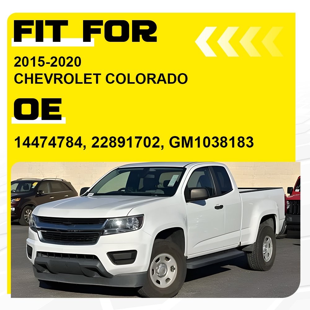 New Left Driver Side Driver Fog Light Cover For 2015-20 Chevy Colorado GM1038183
