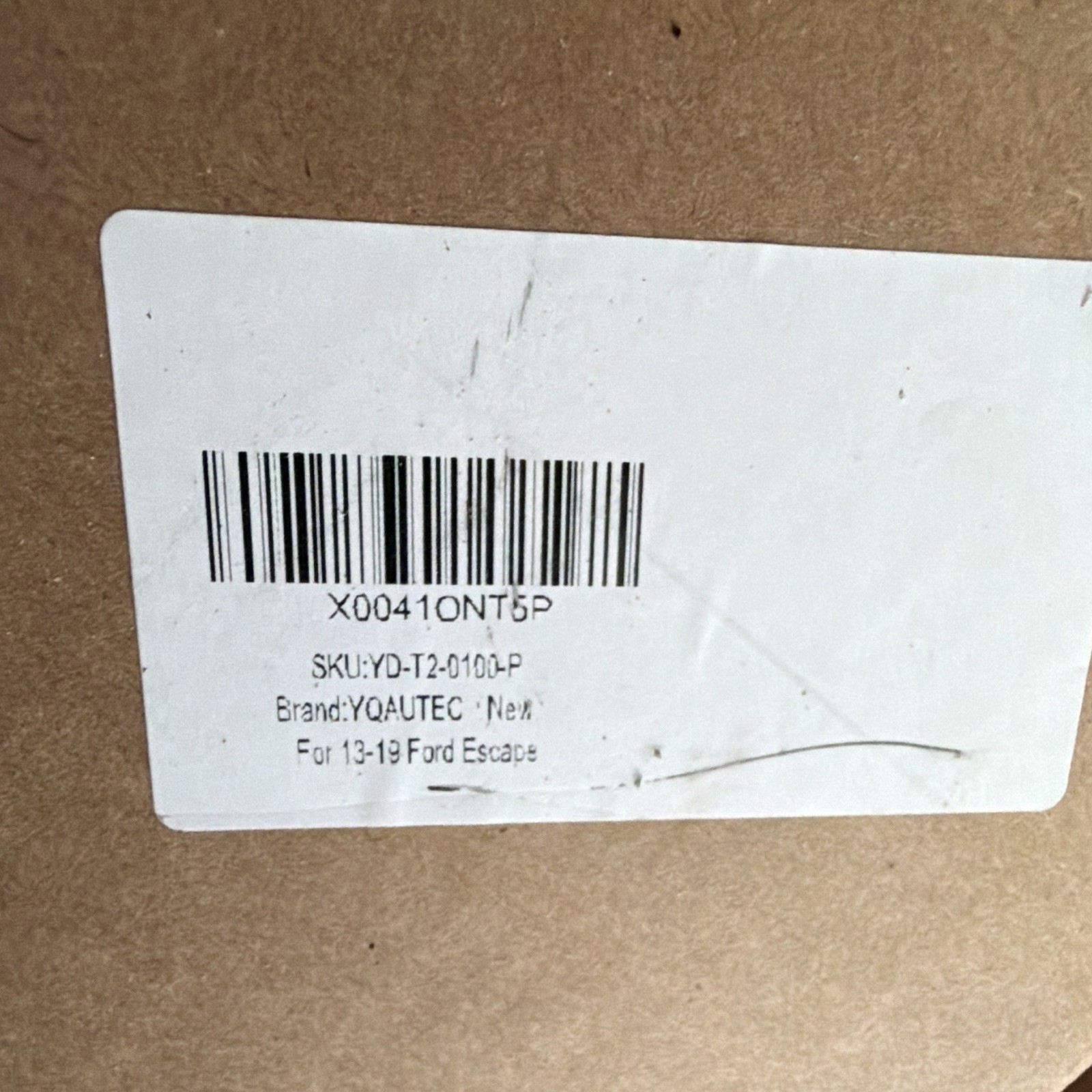 2015 Ford Escape Plastic Window Visor Sun Rain Guard 4 Door SUV Black New In Box