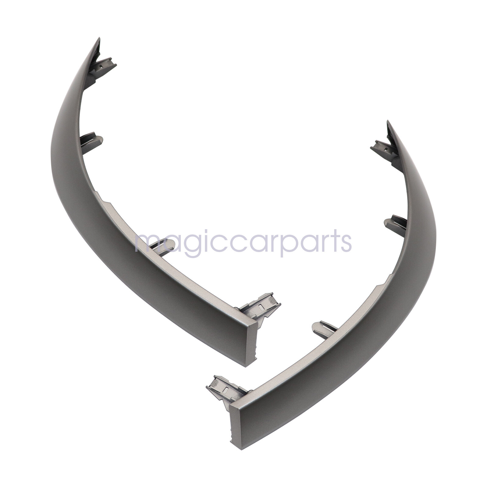 Pair Upper Side Central Dashboard Trim Strip For Toyota Corolla Altis 2009-2013