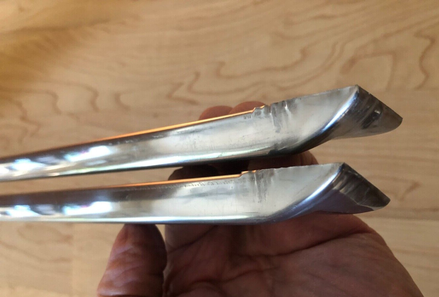 1951 Ford Custom 4 Dr Sedan “New Other LH Rear Door Lower Trim-1A-7325557 FoMoCo