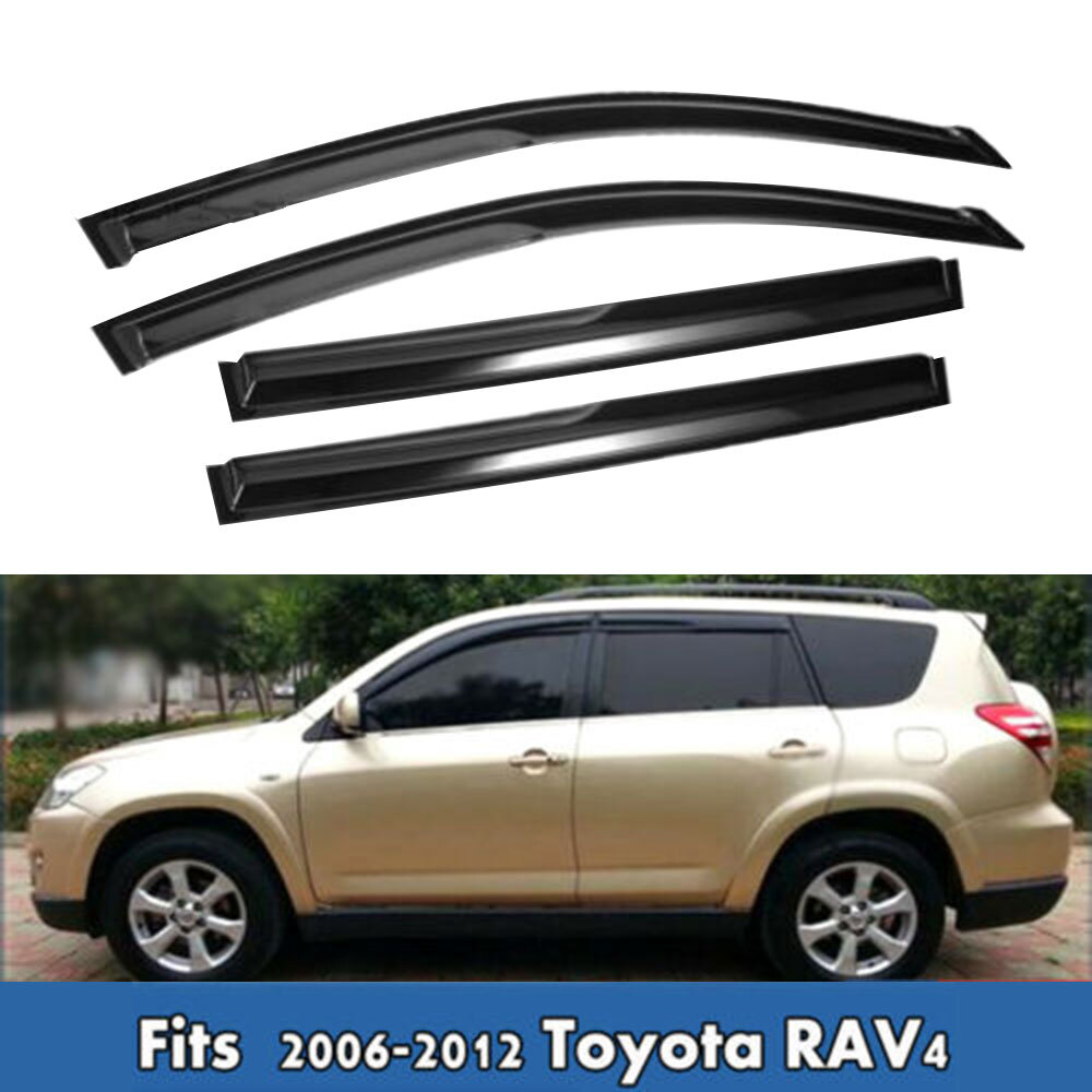 Fit For Toyota Rav4 2006 2007 2008-2012 Window Visor Vent Rain Guard Deflector