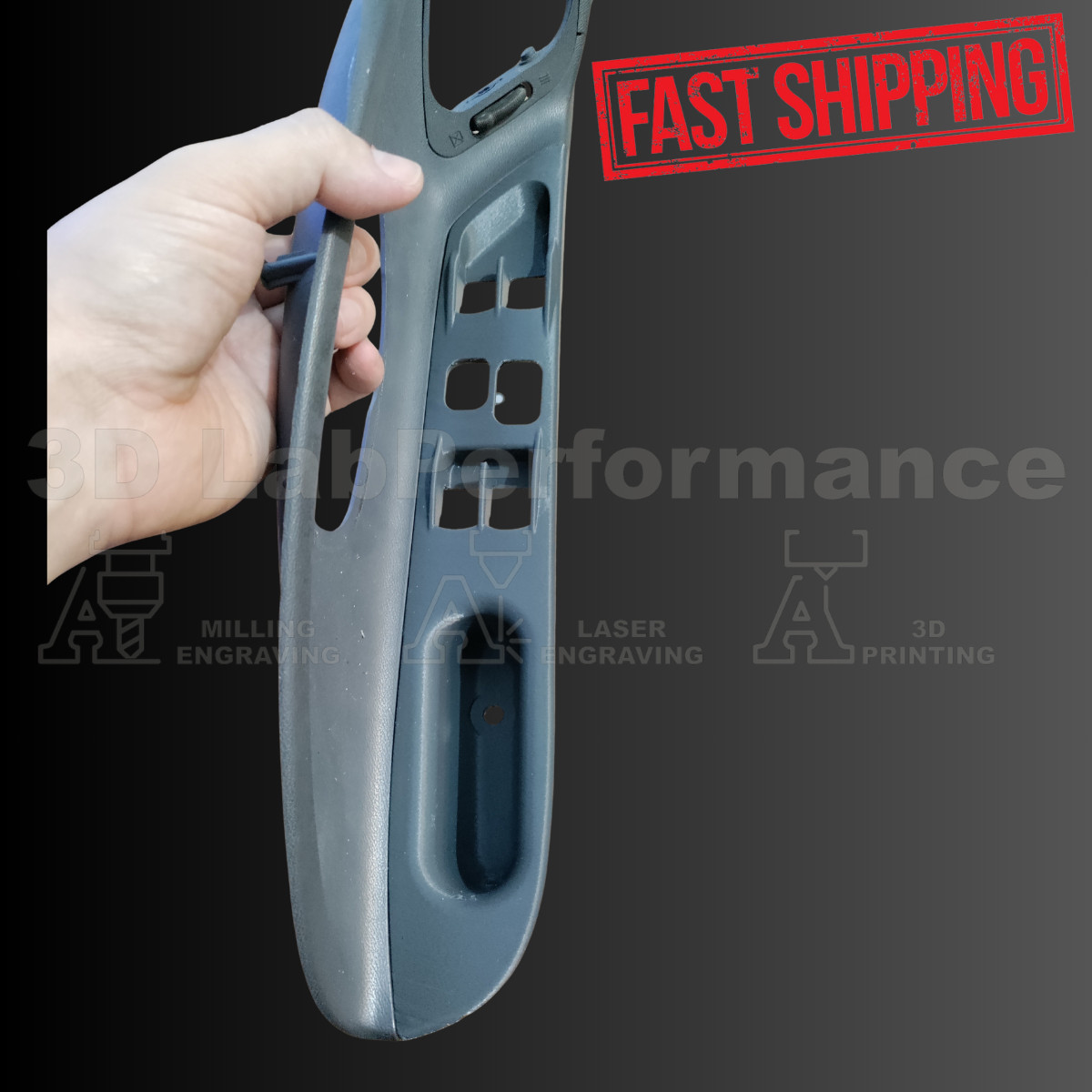 Interior Door Handle – Mitsubishi Eclipse Spyder – 1996-1999 – LH – Gray