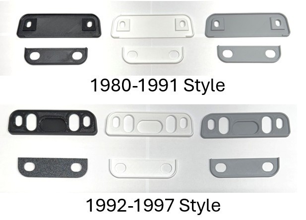 Original Style Swing Lock Mirror Gaskets for 80-97 OBS Ford F150/250/350 Bronco