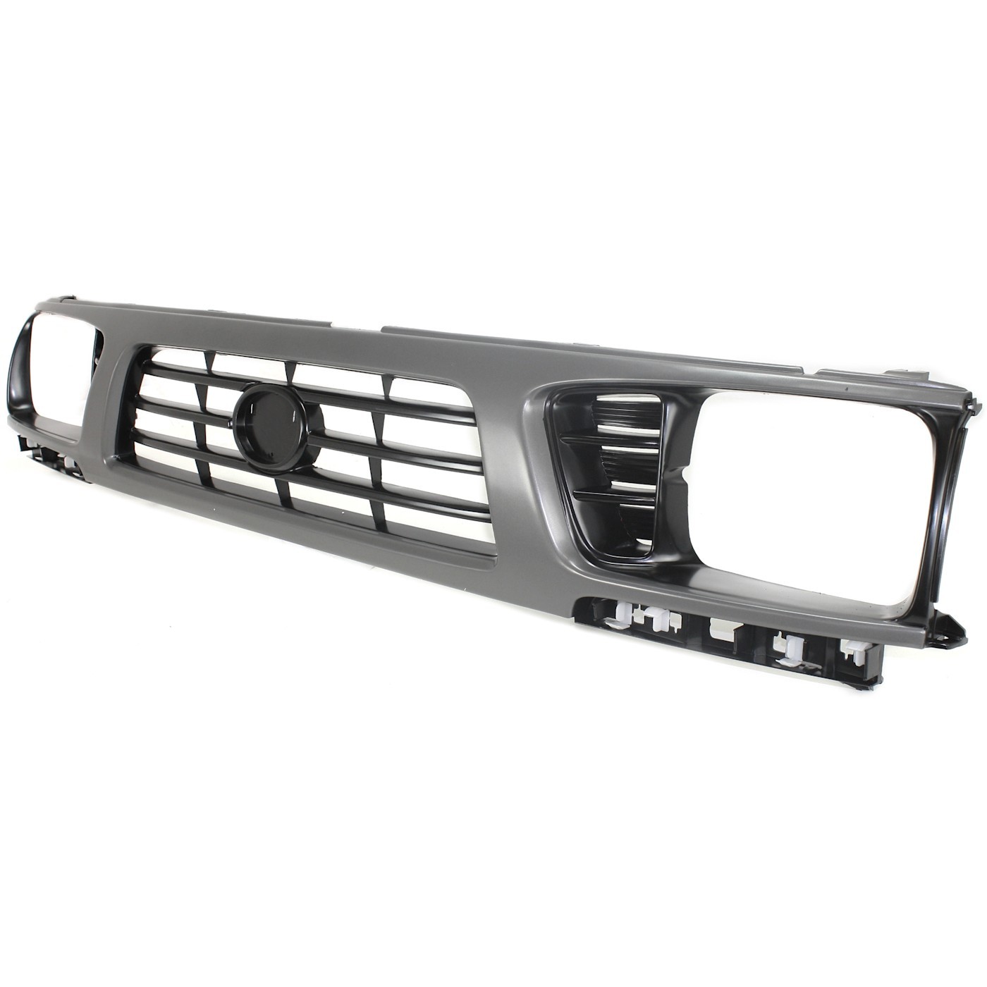 Grille For 95-97 Toyota Tacoma Gray Shell w/ Black Insert Plastic