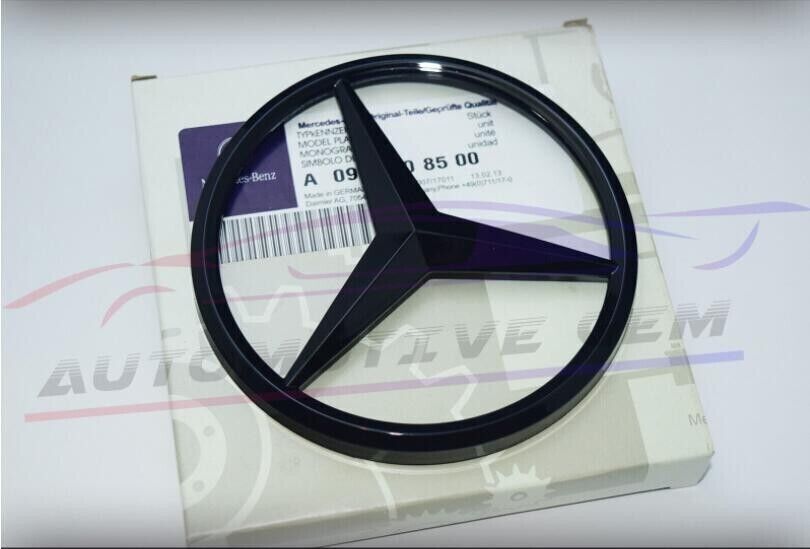 NEW Genuine Mercedes Rear Boot Badge Gloss Black A0998108500