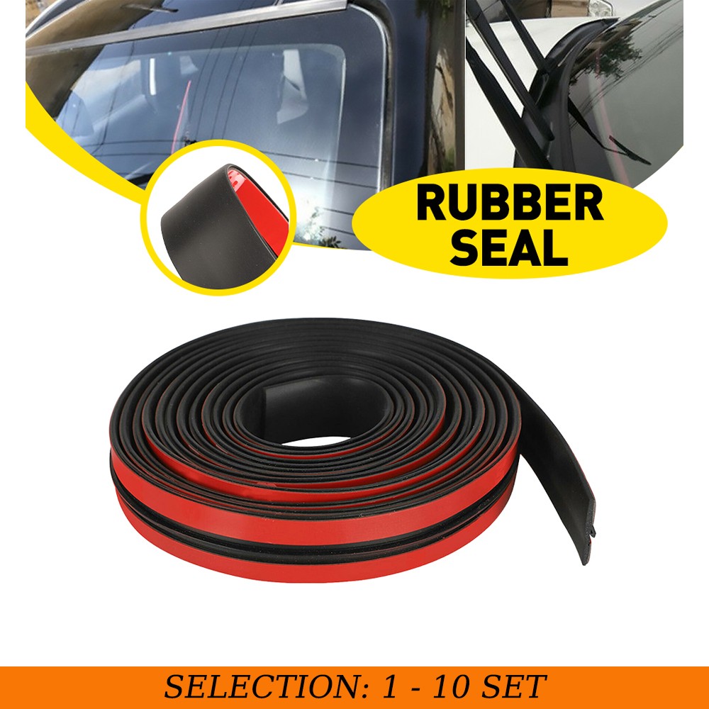 1-10X 300CM T-shape Car Door Trunk Guard Molding Trim Edge Strip Seal Protector
