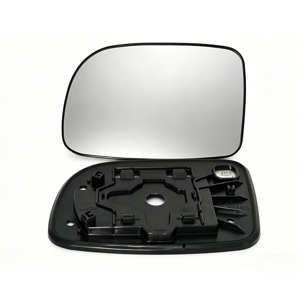 For Hyundai Santa Fe Rearview Mirror Glass Lens With Backing Plate Heated
